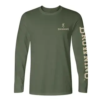 Browning Browning Men Shirt Long Sleeve Ovix Buckmark