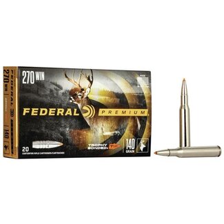 FEDERAL Federal Premium Trophy Bonded Tip Ammunition  Cal.270 Win 140gr