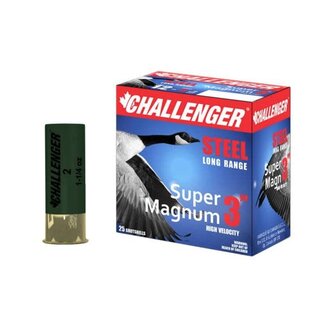 CHALLENGER Challenger Ammunition Steel Super Magnum  Cal.12 3" #2 1-1/4 oz