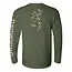 Browning Men Shirt Long Sleeve Ovix Buckmark