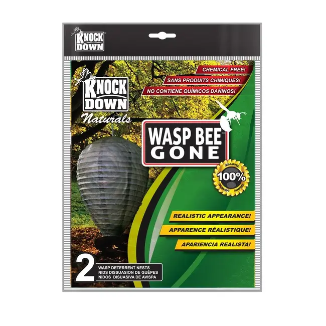 Wasp Bee Gone Artificial Wasp Nest 2/Pkg