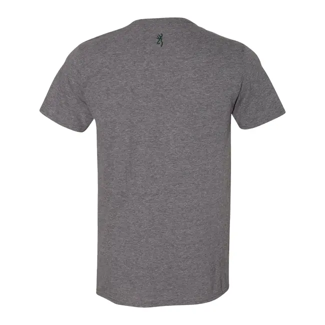 Browning Three Dog Short Sleeve Sweater Men's Gray