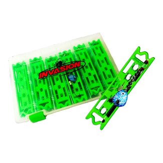 INVASION InvasionTackle Box for Walleye Harness With 18 Rods