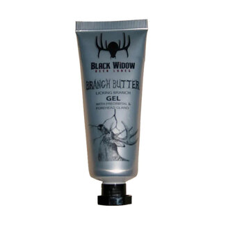 BLACK WIDOW LURES Black Widow Synthetic Deer Gel Branch Butter 1.5Oz