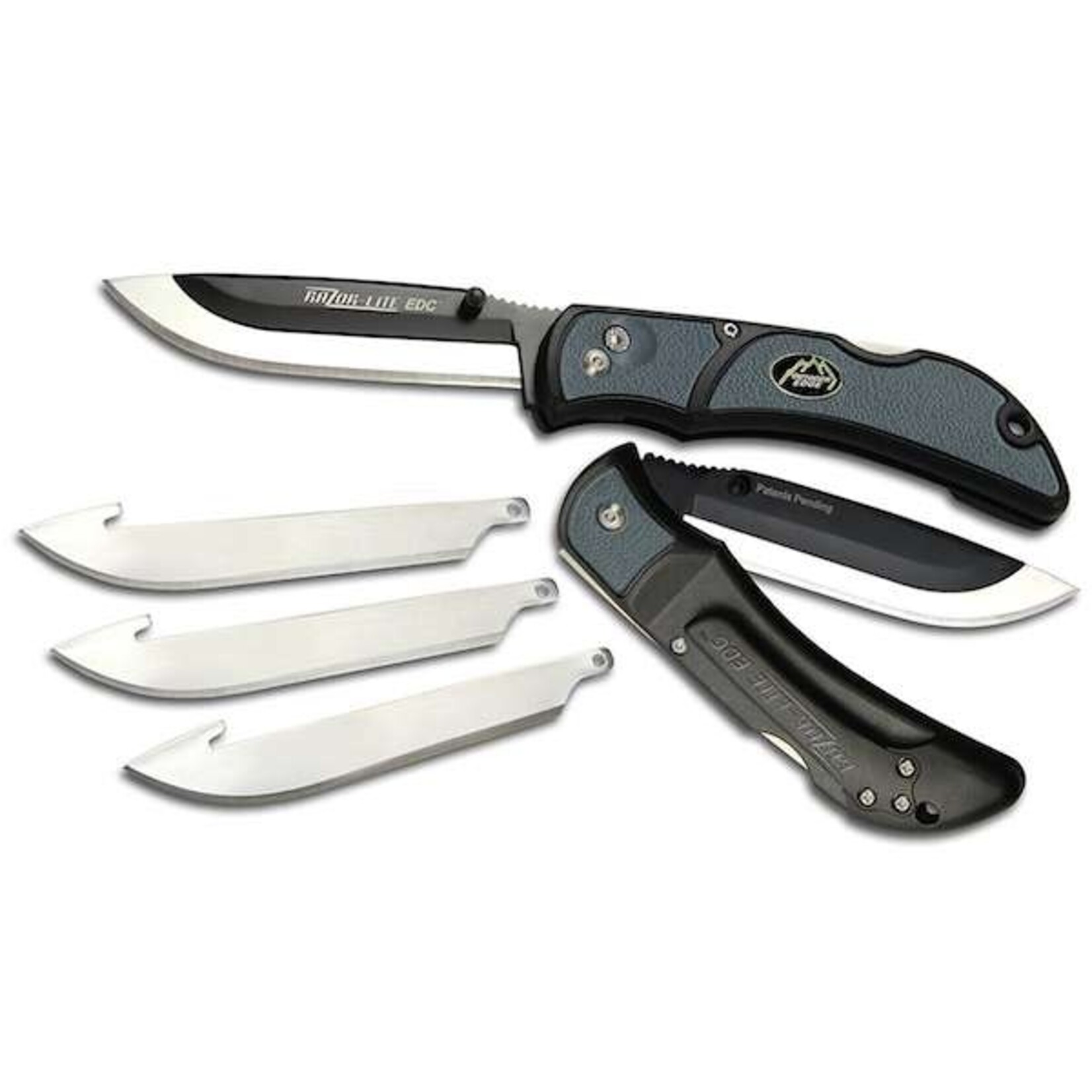 OUTDOOR EDGE Couteau Pliant Outdoor Edge Razor-Edc Lite Gris 3" Avec 3 Lames