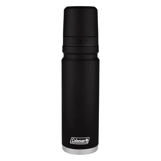 Insulated Thermal  Black Water Bottle 709ml