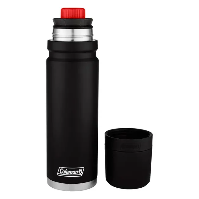 Insulated Thermal  Black Water Bottle 709ml