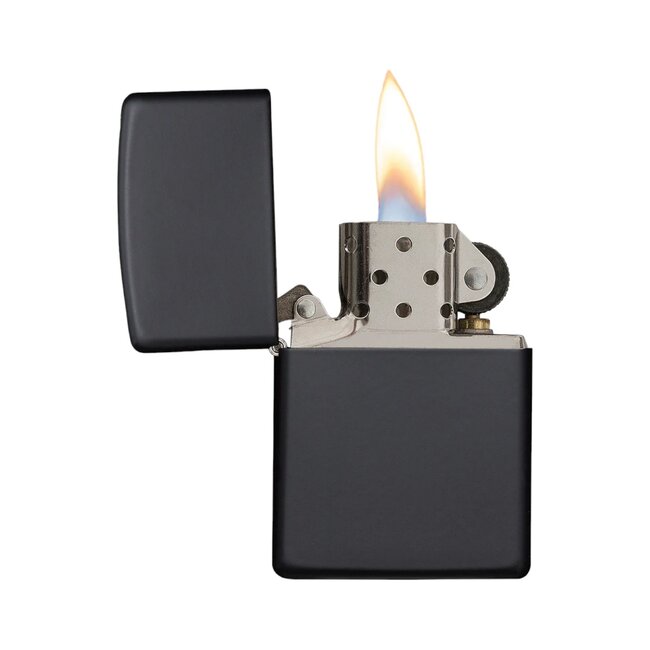 Matte Zippo Lighter Black