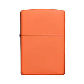 Zippo Matte Zippo Lighter Orange