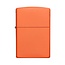 Briquet Zippo Orange Mat