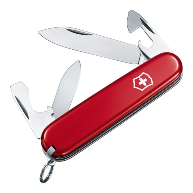 Victorinox Recruit Folding Knife Red