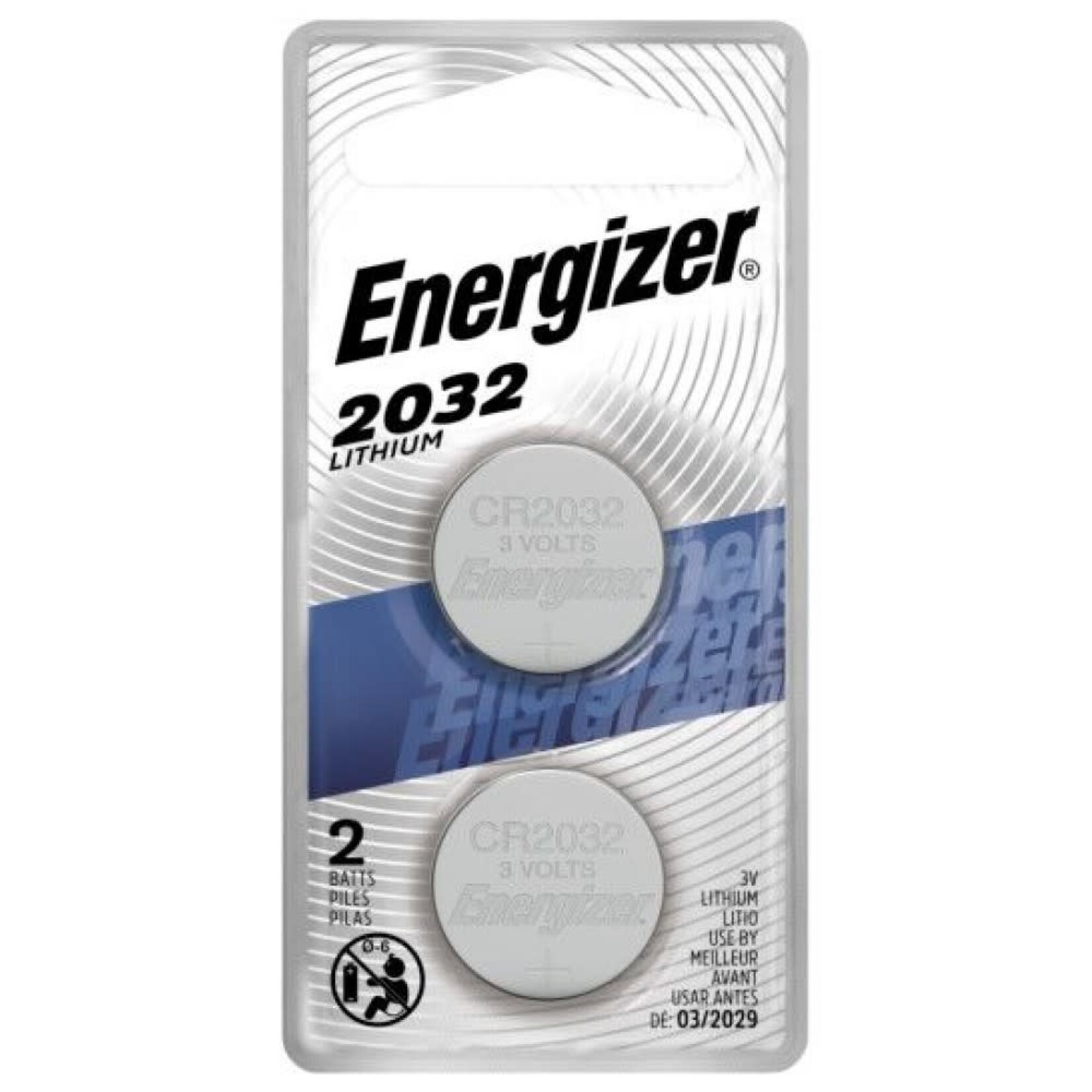 ENERGIZER Pile Energizer 2032 Lithium 2/Pqt
