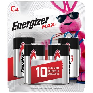 ENERGIZER Energizer C4 Max Batteries 4-Pkg