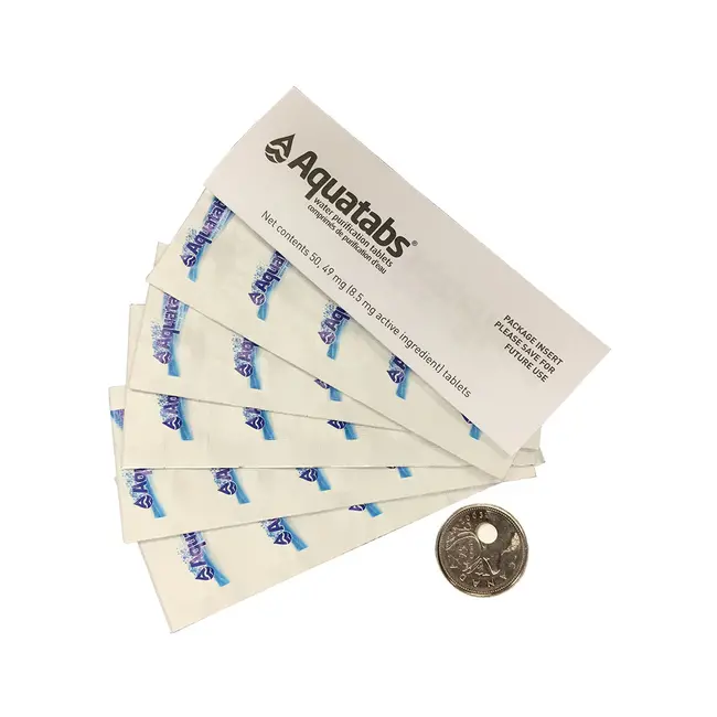 Aquatabs Water Purification Tablets 50/Pkg