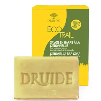 DRUIDE Savon en Barre à la Citronnelle Druide Écotrail 105g