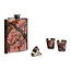 Ensemble Flasque Et Verres À Shooter Rivers Edge Camouflage Rose