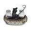 Black Bear Fishing Salt and Pepper Shaker Set