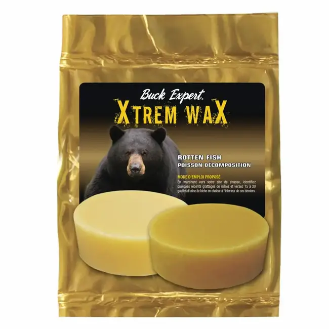 Rondelle De Cire Buck Expert Pour Ours Xtrem Wax Poisson En Décomposition  2/pqt