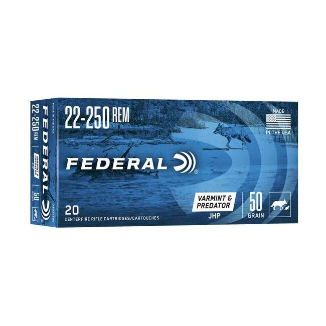 American Eagle Ammunition .22-250 Remington 50Gr