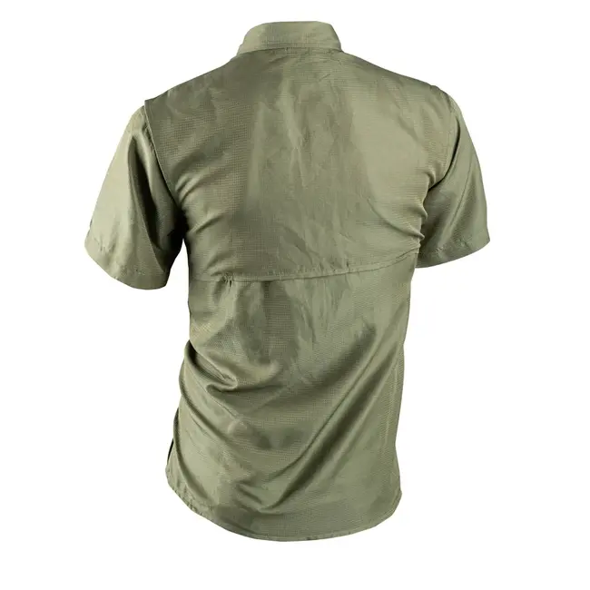 Pronature Breathe Short-Sleeve Fishing Shirt for Men Green