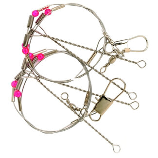 Pucci Pucci 30 lbs 19'' Wire Leader 2/pkg