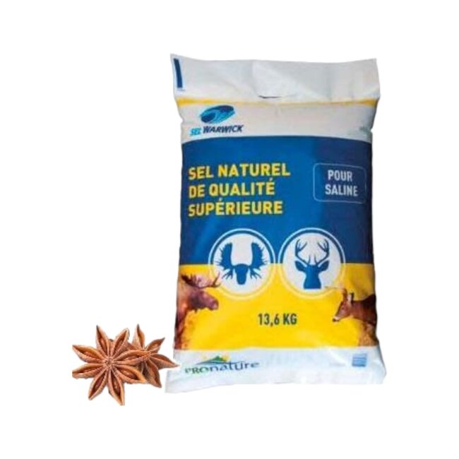 Sel Warwick Aniseed Flavored Salt Bag 13.6Kg