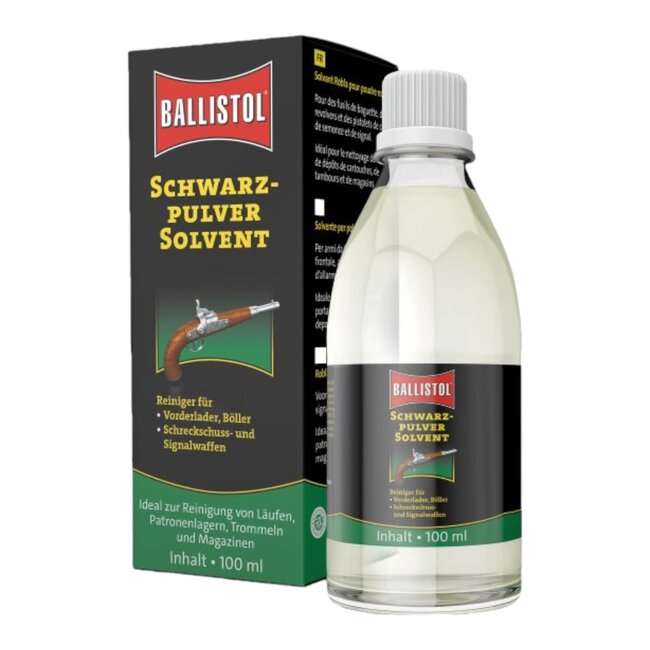 Ballistol 100ml Black Powder Solvent