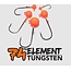 74TH ELEMENT 74TH Element Jig Heads Wolly Rig Orange 2/pk