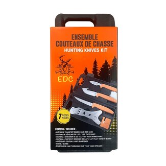 L'ENTREPÔT DU CHASSEUR EDC 7-Piece Hunting Knife Set