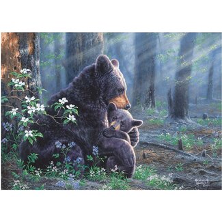 RIVER'S EDGE PRODUCTS Rivers Edge Puzzle in Tin 1000 piece Bear Scene