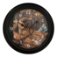 L'ENTREPÔT DU CHASSEUR EDC Clock with Whitetail Deer Landscape 16''
