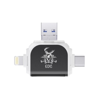 L'ENTREPÔT DU CHASSEUR Lecteur De Carte Sd Et Micro Sd Edc 4 En 1