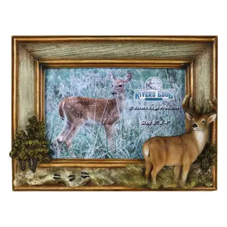 RIVER'S EDGE PRODUCTS Cadre de Photo Rivers Edge Deer