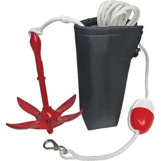 Blue Dog 3.5 lbs Folding Anchor Kit With Rope