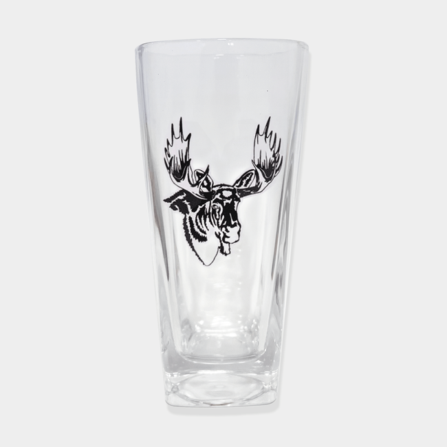 Moose Glass 8Oz 4/Pkg