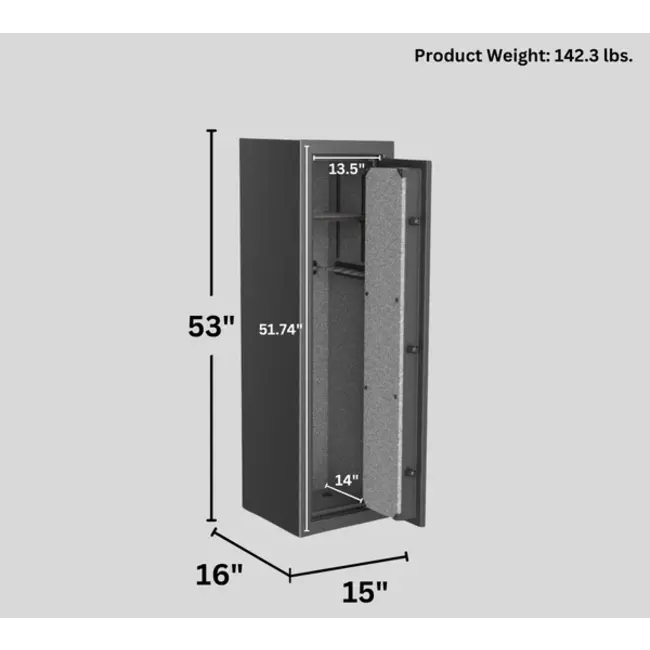 Armoire Redfield Avec Serrure Électronique Pour 12 Armes À Feu