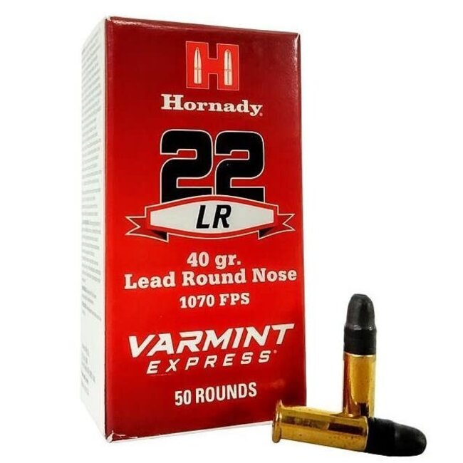 Munitions Hornady Varmint Express Cal.22LR 40gr LRN