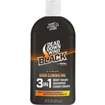 DEAD DOWN WIND Gel de douche 3 en 1 Dead Down Wind Black Premium Sans Odeur 16 Oz