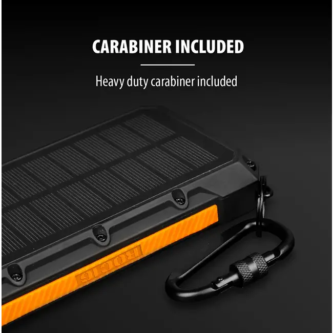 Tough Tested Roc16 16000Mah Power Bank With Solar Panel