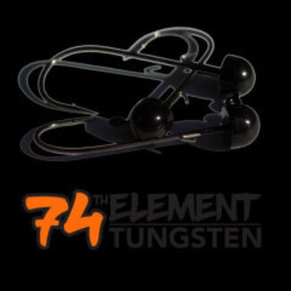 74TH ELEMENT 74TH Element Ted Rig Jig Head Green Pumkins 3/PKG 1/10oz