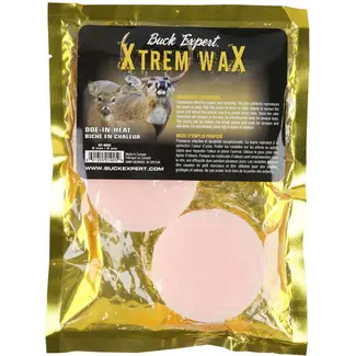 BUCK EXPERT Cire Biche En Chaleur Buck Expert Pour Chevreuil "Xtrem Wax" - 2/pqt