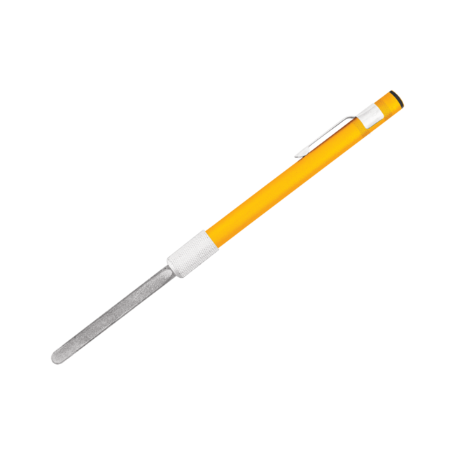 Buck Knives Diamond Pocket Knife Sharpener Yellow