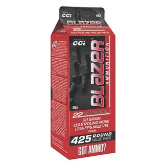 CCI CCI Blazer Ammunition Cal.22lr  38gr  425/pkg