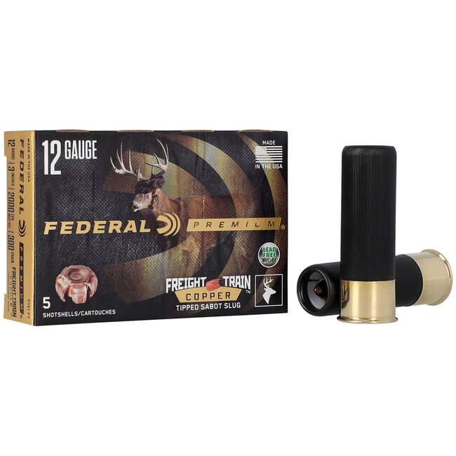 Munition Federal Premium Freight Train Copper Cal.12 3'' 300gr