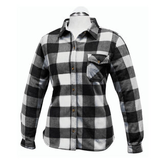 MISTY MOUNTAIN Chemise Misty Mountain En Polar À Carreaux Noir/Blanche