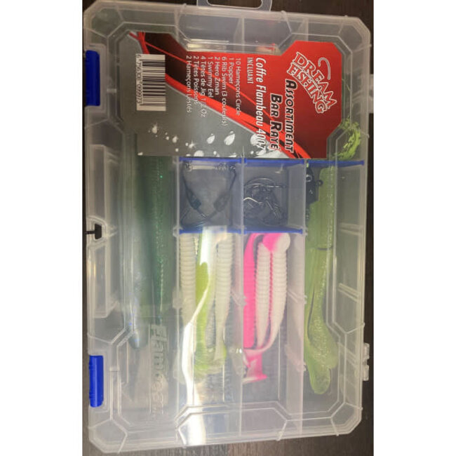 Assortiment Dreamfishing De Leurre Pour Pêche Au Bar Rayé