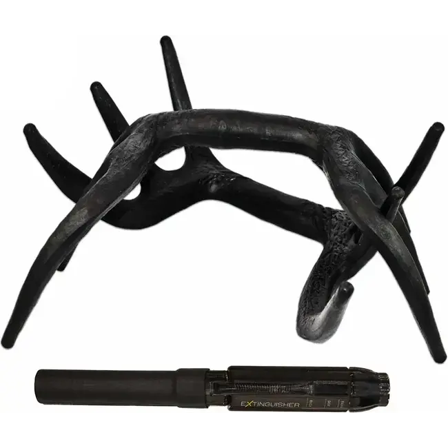 Ensemble Appeau et Bois Illusion Extinghisher Black Rack Pour Chevreuil