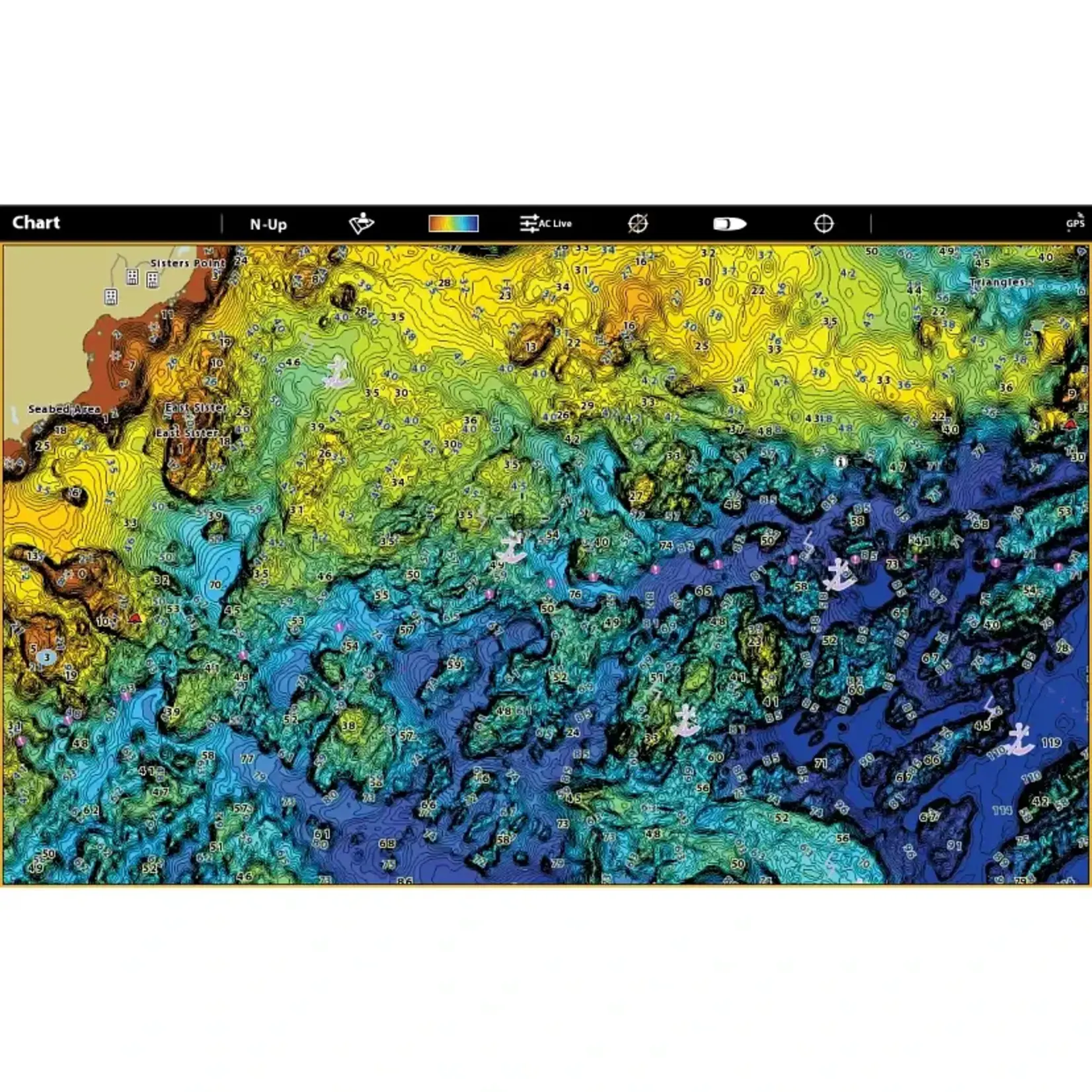 Carte Humminbird LakeMaster Southeast V1 - Pour APEX/SOLIX/HELIX - Micro SD - Neuf - Réf. 601008-1
