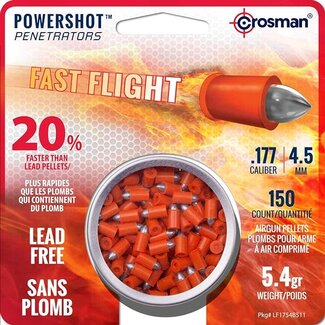 CROSMAN Plombs Crosman Powershot Penetrators Cal.177 150/Qté