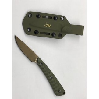 Browning Browning Back Country Micro Knife with Green Sheath